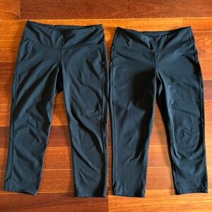 2 Pair of Gap Fit Cropped Leggings
